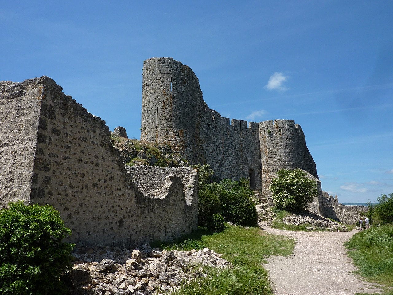 Au fil du Verdouble — forteresse de Peyrepertuse