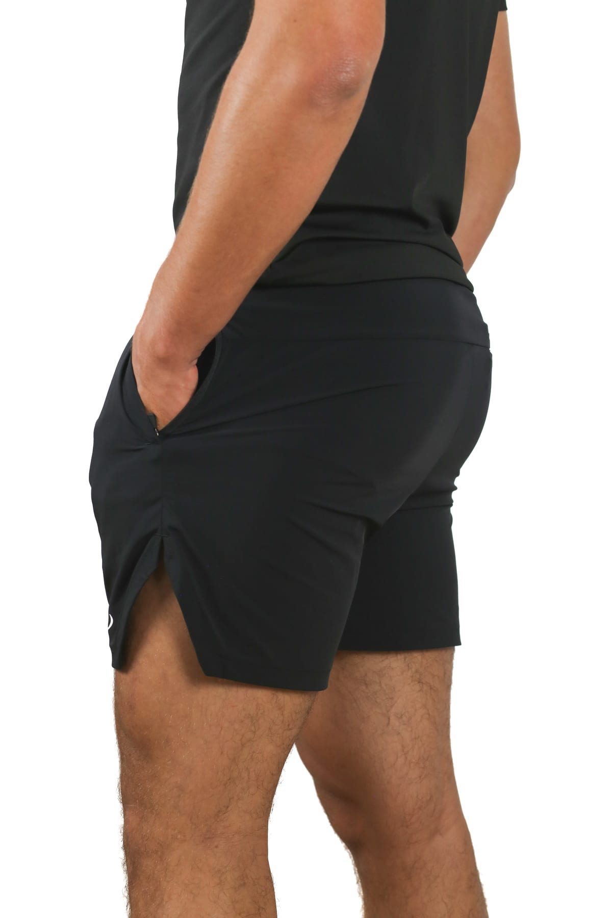 ESSENTIAL PERFORMANCE SHORT · short de sport — Yenzclub Run Club Toulouse — vue 5