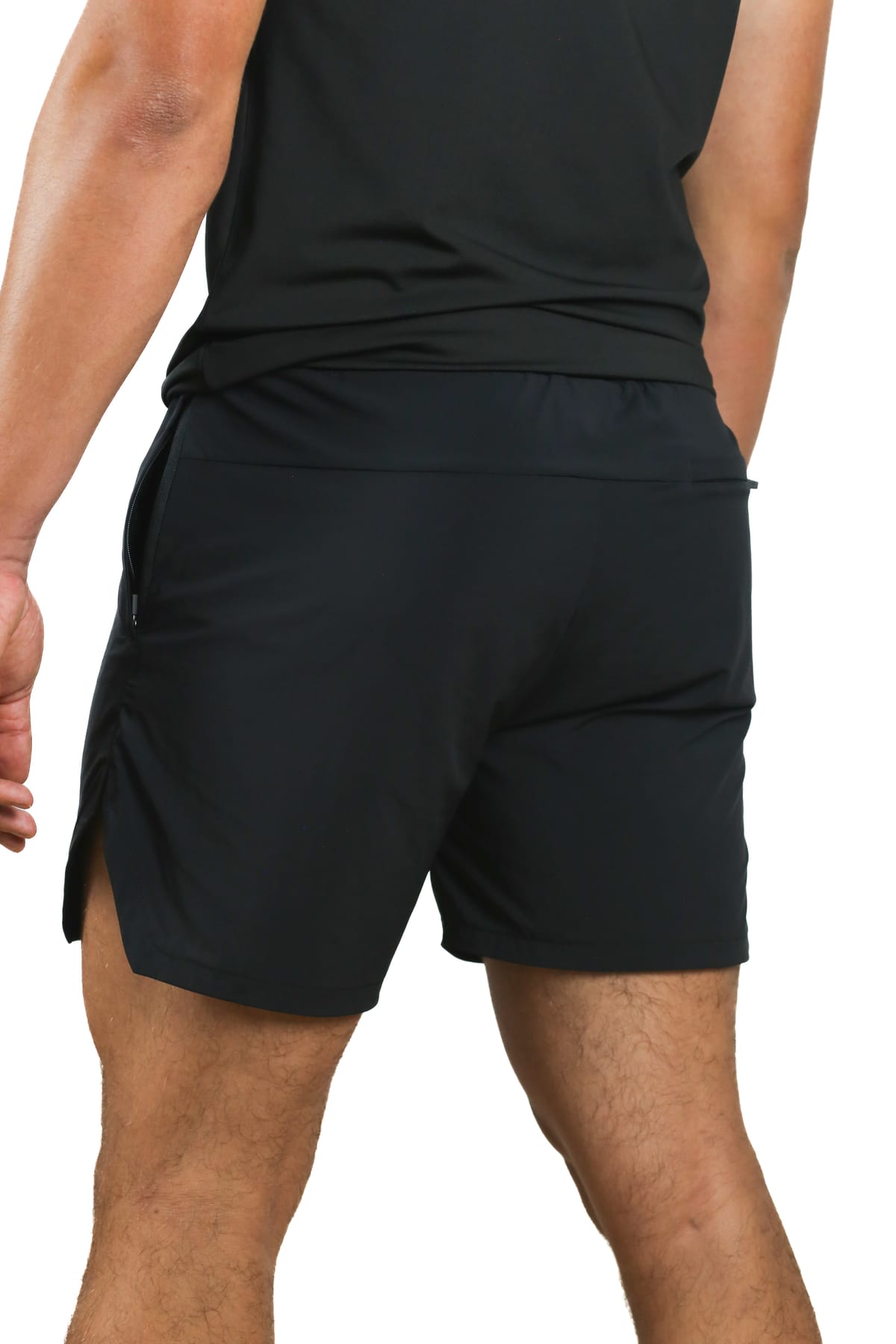 ESSENTIAL PERFORMANCE SHORT · short de sport — Yenzclub Run Club Toulouse — vue 6